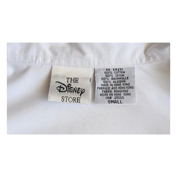 Vintage Disney Embroidered Mens Womens Unisex Shirt 101 Dalmatians White Size S - Picture 6 of 6